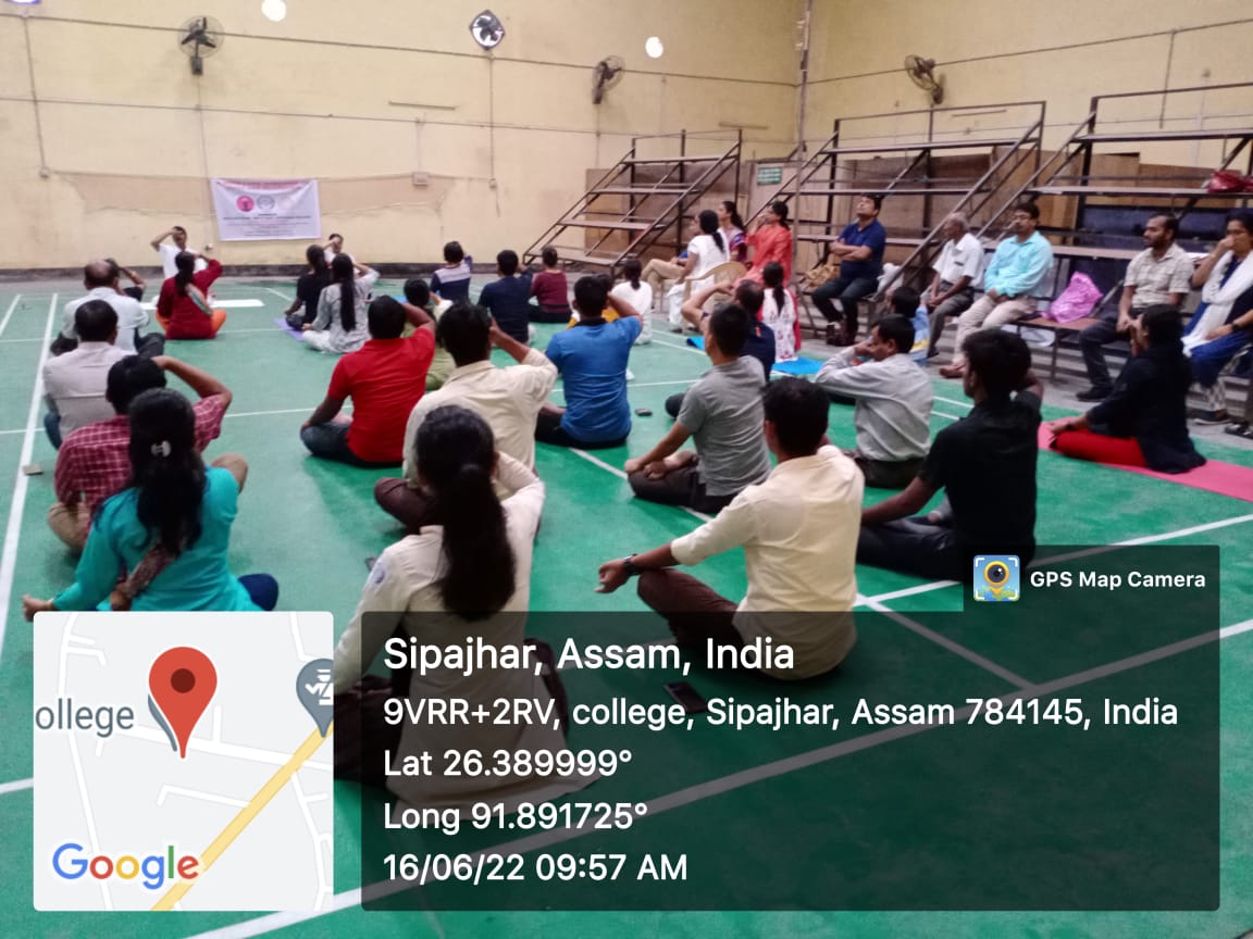 Yoga Workshop on 16th-21st June, 2022