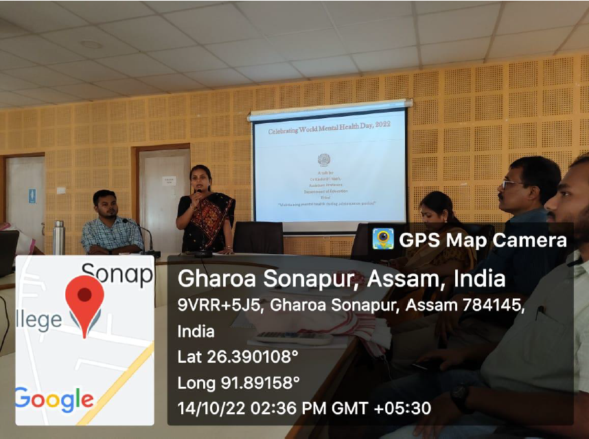 World Mental Health Day-14/10/2022