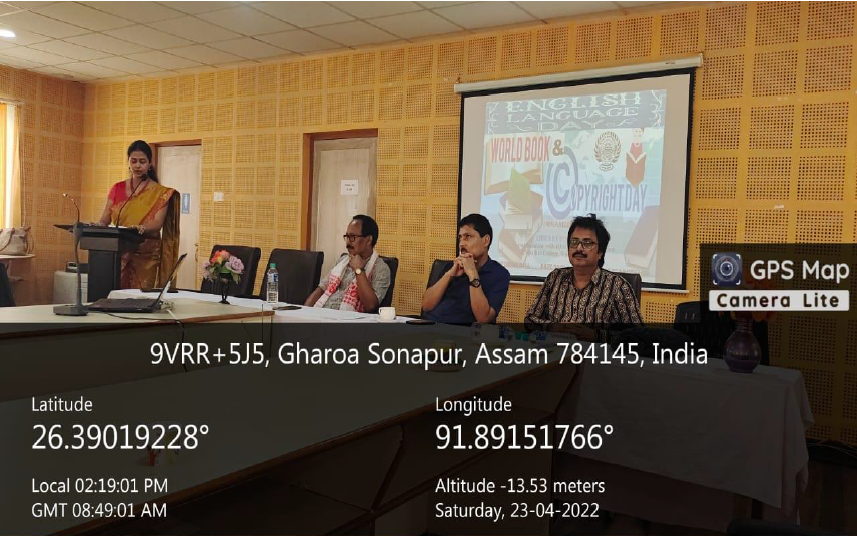 World Book & Copyright Day-23/04/2022