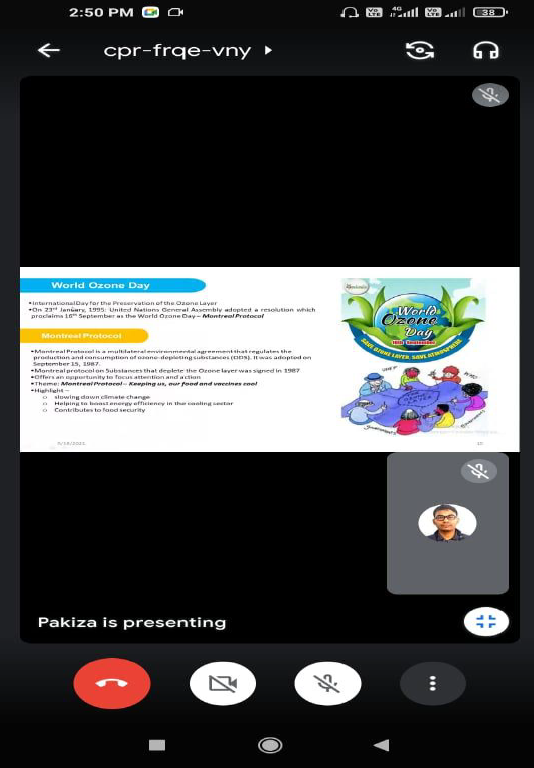 World Ozone Day-16/09/2021