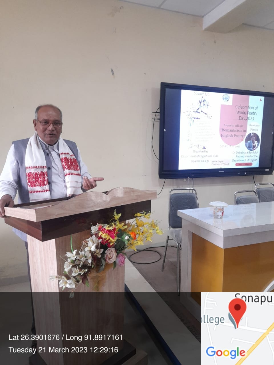 Celebration of World Poetry Day-21.03.2023