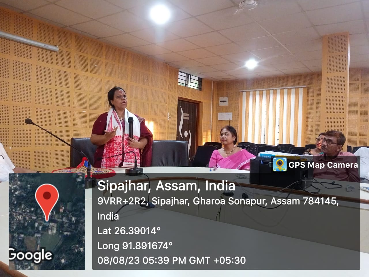 Visit by Deputy Director, DHE Chinmoyee Talukdar 08.08.2023