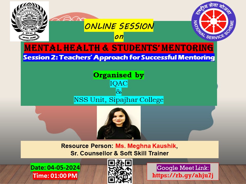 Session 2: Teachers’ Approach for Successful Mentoring 04.05.2024