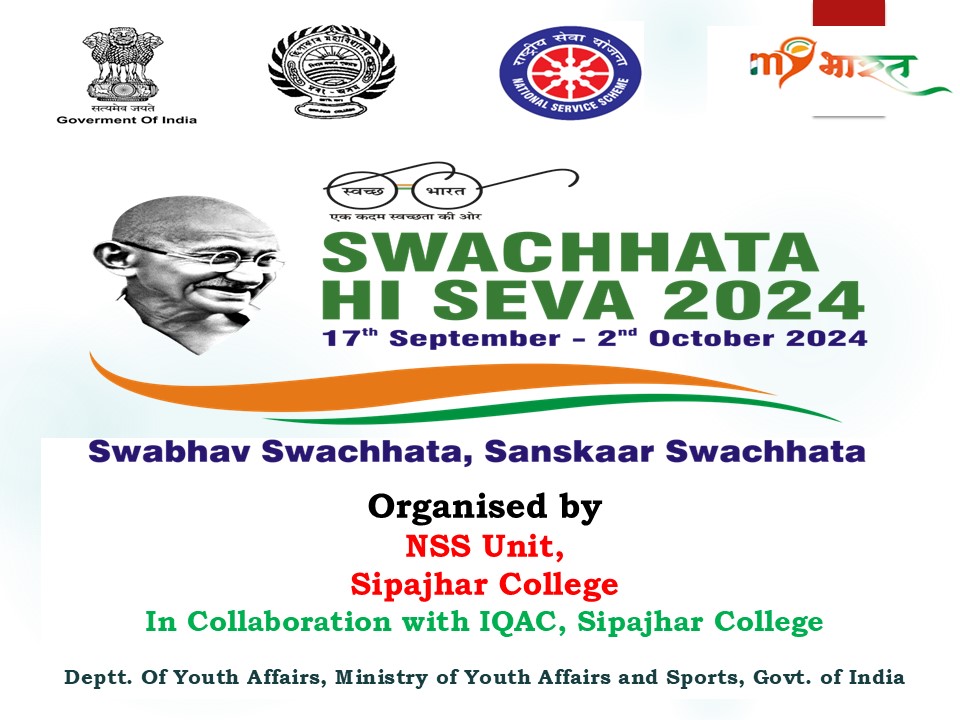Swachhata Hi Seva 17/09.2024 to 02/10/2024