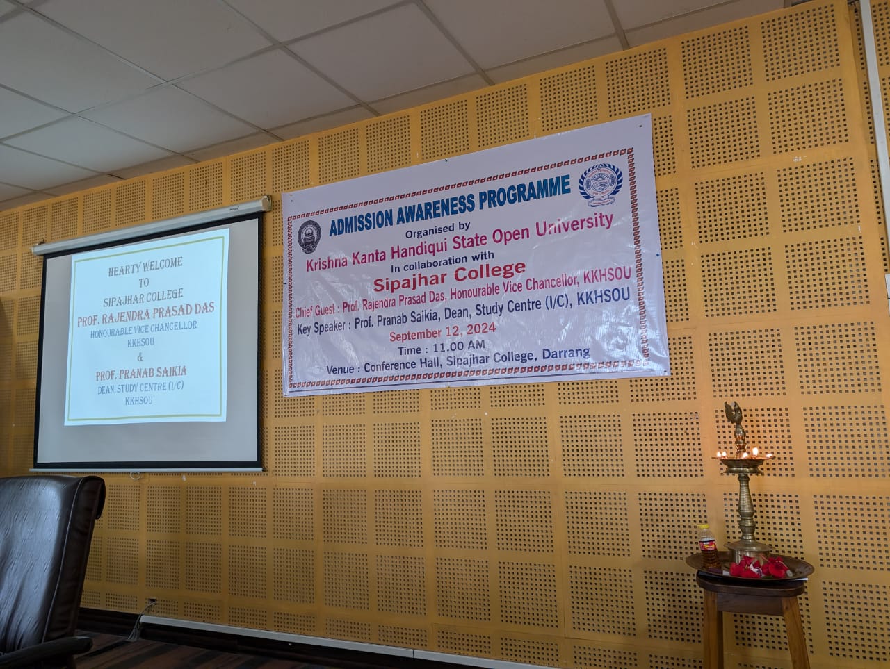 Admission Awareness Program by KKHSOU-12/09/2024