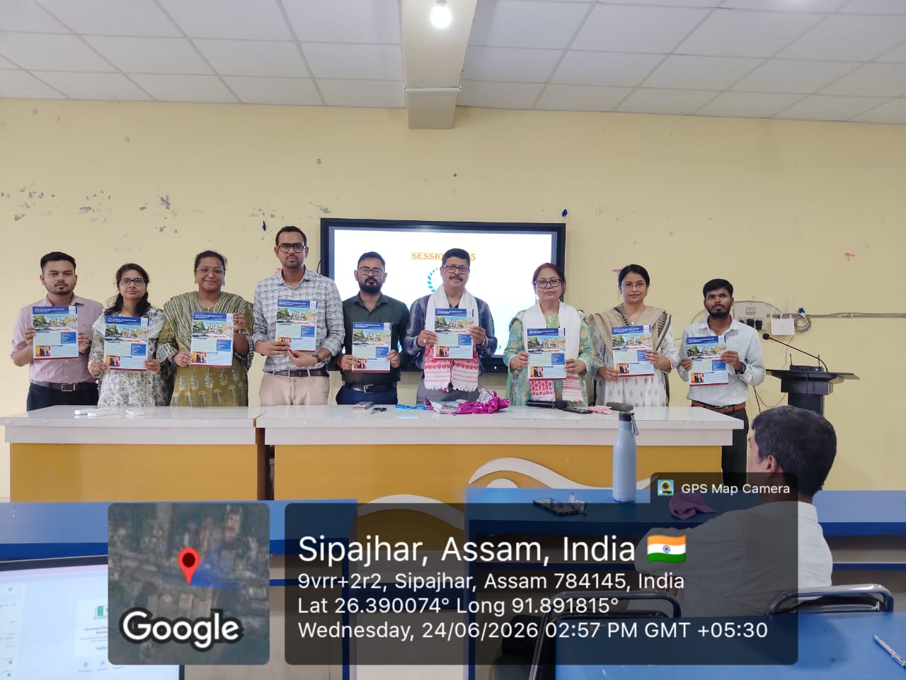 Inauguration Ceremony of Sipajhar College News Bulletin
