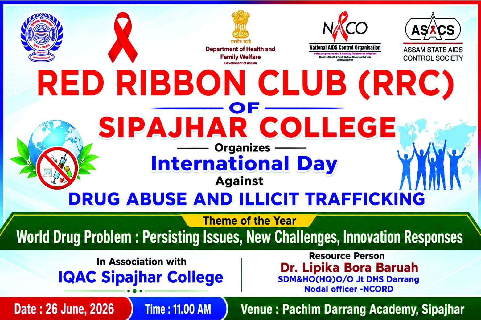 International Day for Drug abuse and Illicit Trafficking