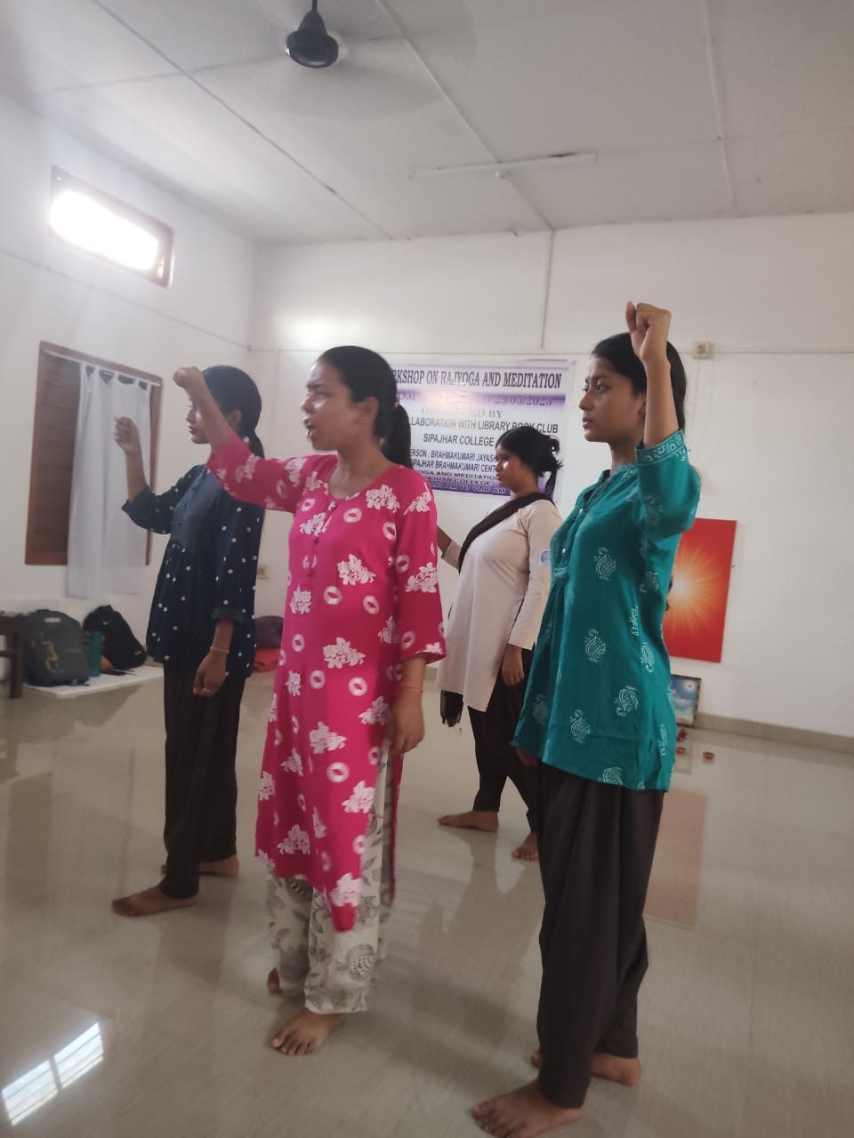 20 day long drama workshop Organised by Sipajhar College Cultural Society